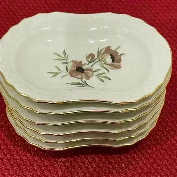 Set of six Vintage Small, dishes, Royal Copenhagen, Denmark, - Picture 5 of 5